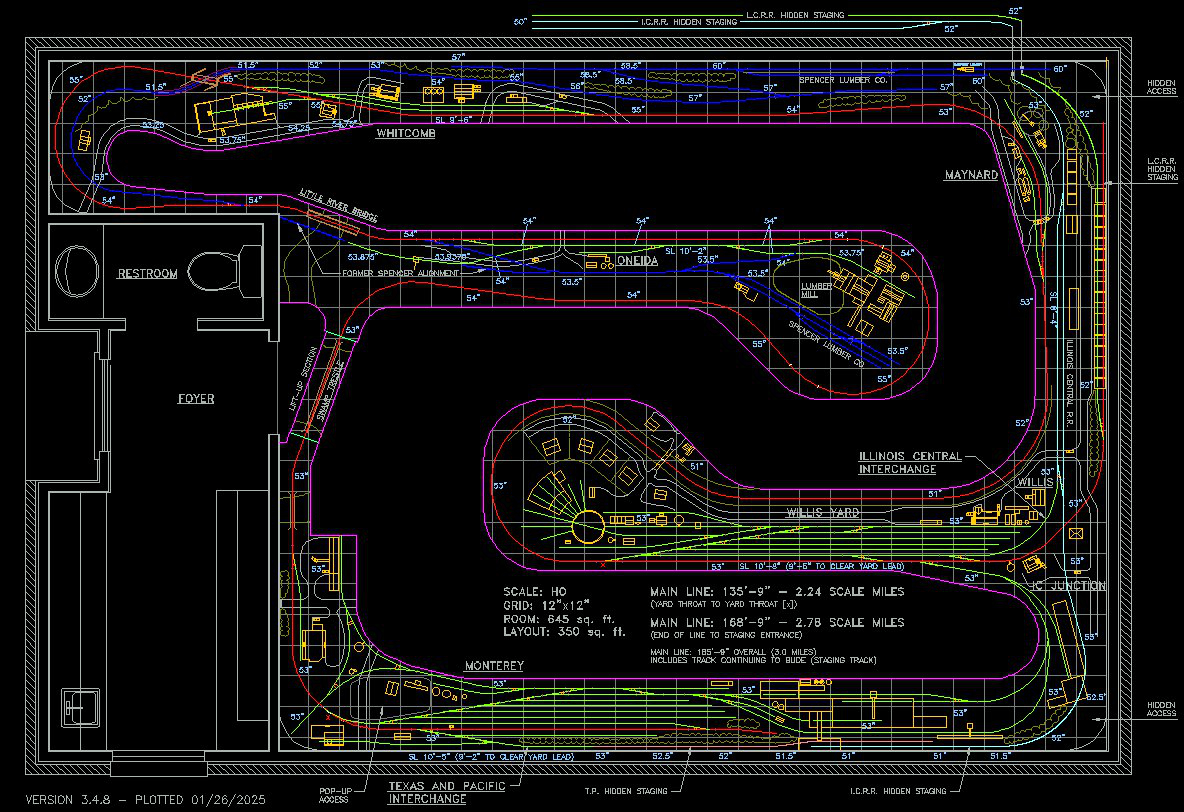 LCRR track plan