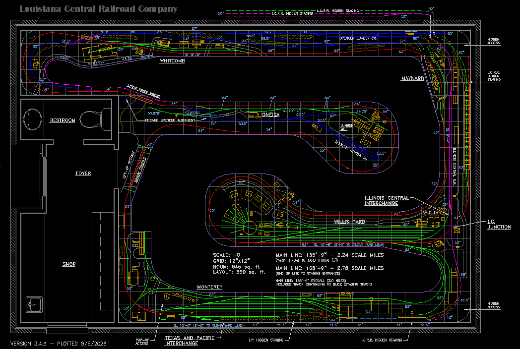LCRR track plan